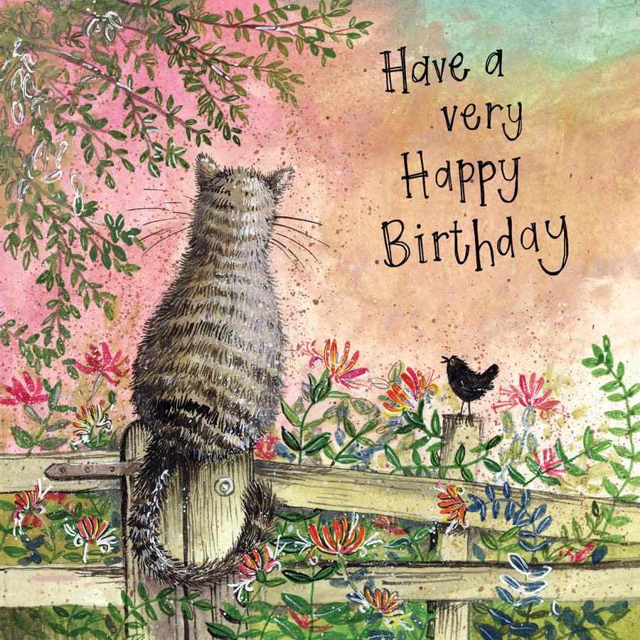 Cat Birthday Card