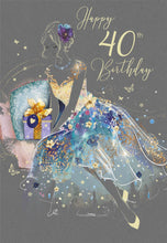 Load image into Gallery viewer, 40th Birthday Card
