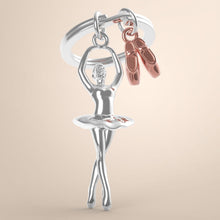 Load image into Gallery viewer, Ballerina Keyring
