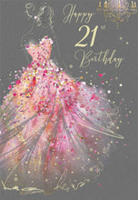 Load image into Gallery viewer, 21st Birthday Card
