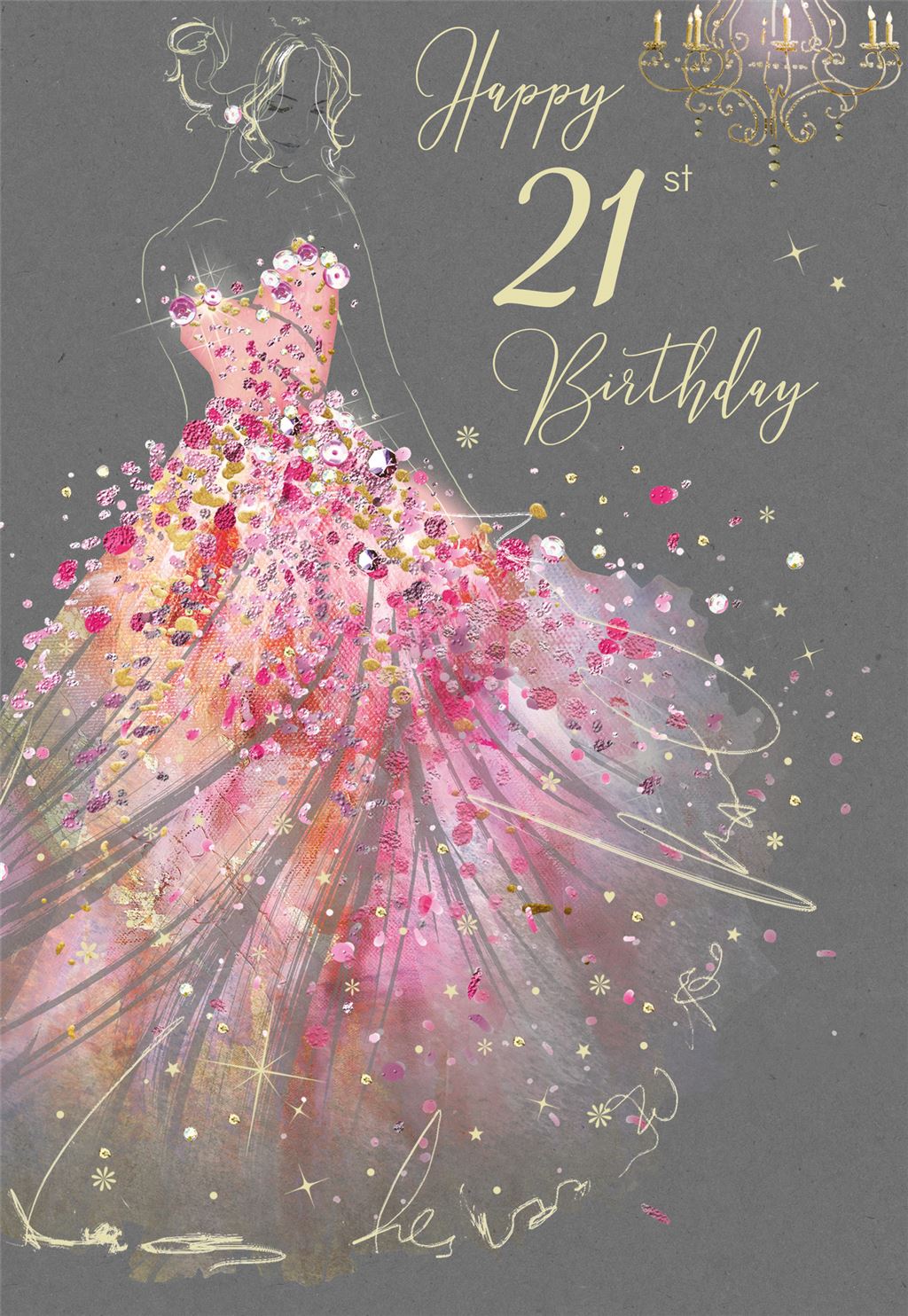 21st Birthday Card