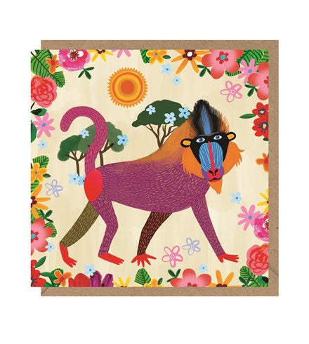 Mandrill Blank Card