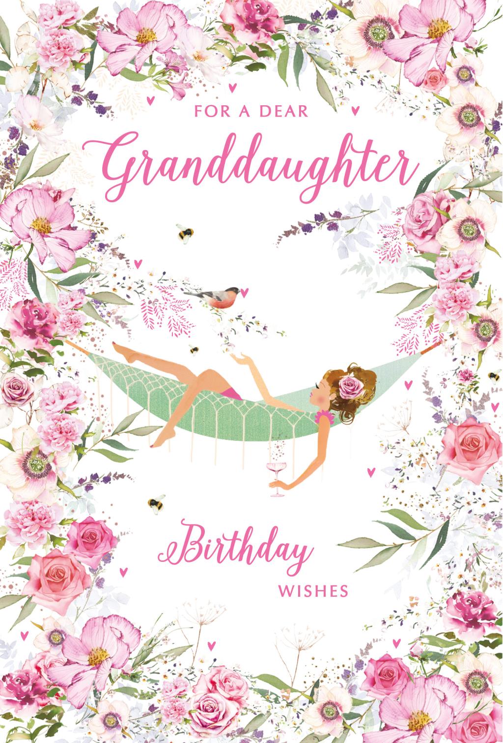 Granddaughter Birthday Card