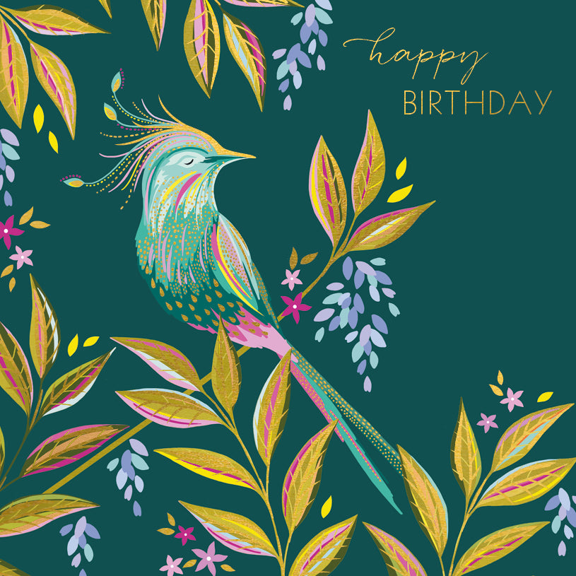 Sara Miller Bird Card