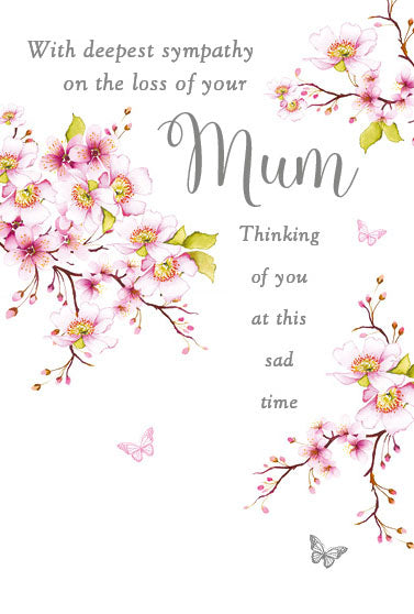 Mum Sympathy Card