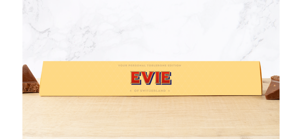 Evie Personalised Toblerone