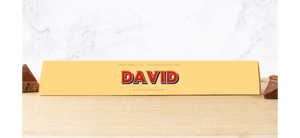 David Personalised Toblerone