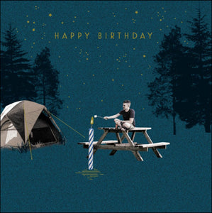 Camping Birthday Card