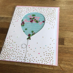 Balloon Birthday Card