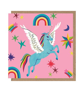 Unicorn Blank Card