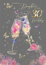 Load image into Gallery viewer, Fabulous Daughter 30th Birthday Card
