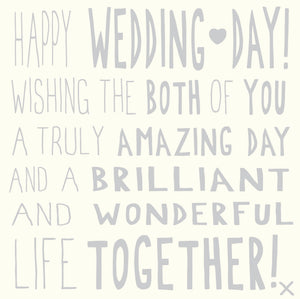 Wedding Day Card