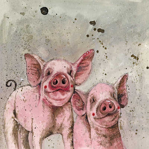 Blank Pig Card