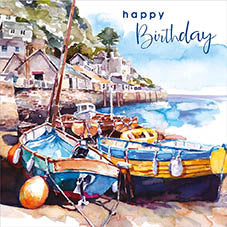 Birthday Boat Card