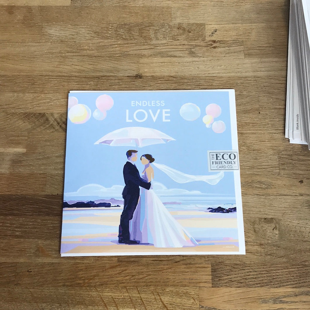 Endless Love Wedding Card