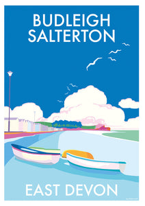 Budleigh Salterton Blank Card