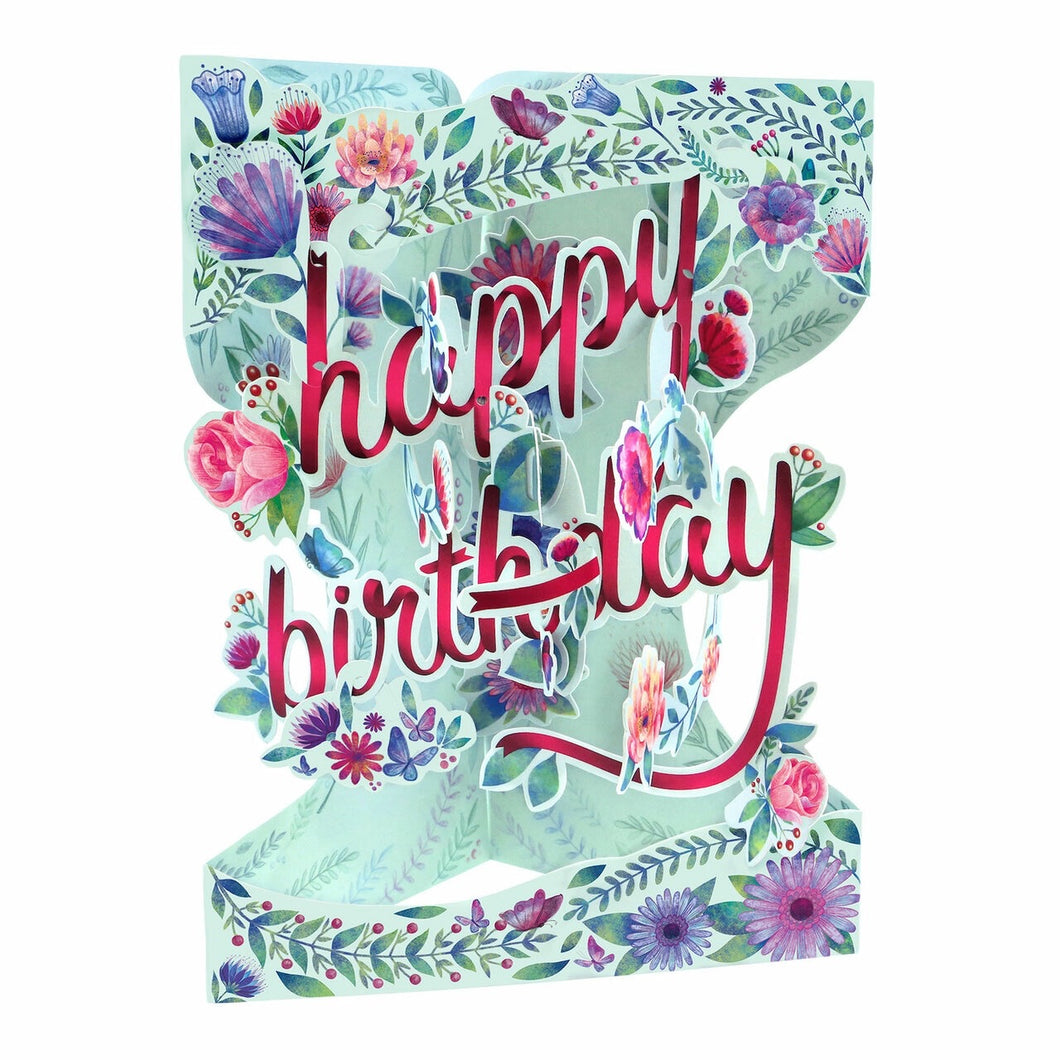 Birthday 3D Swing Card