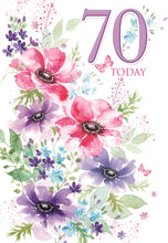 Load image into Gallery viewer, 70th Birthday Card
