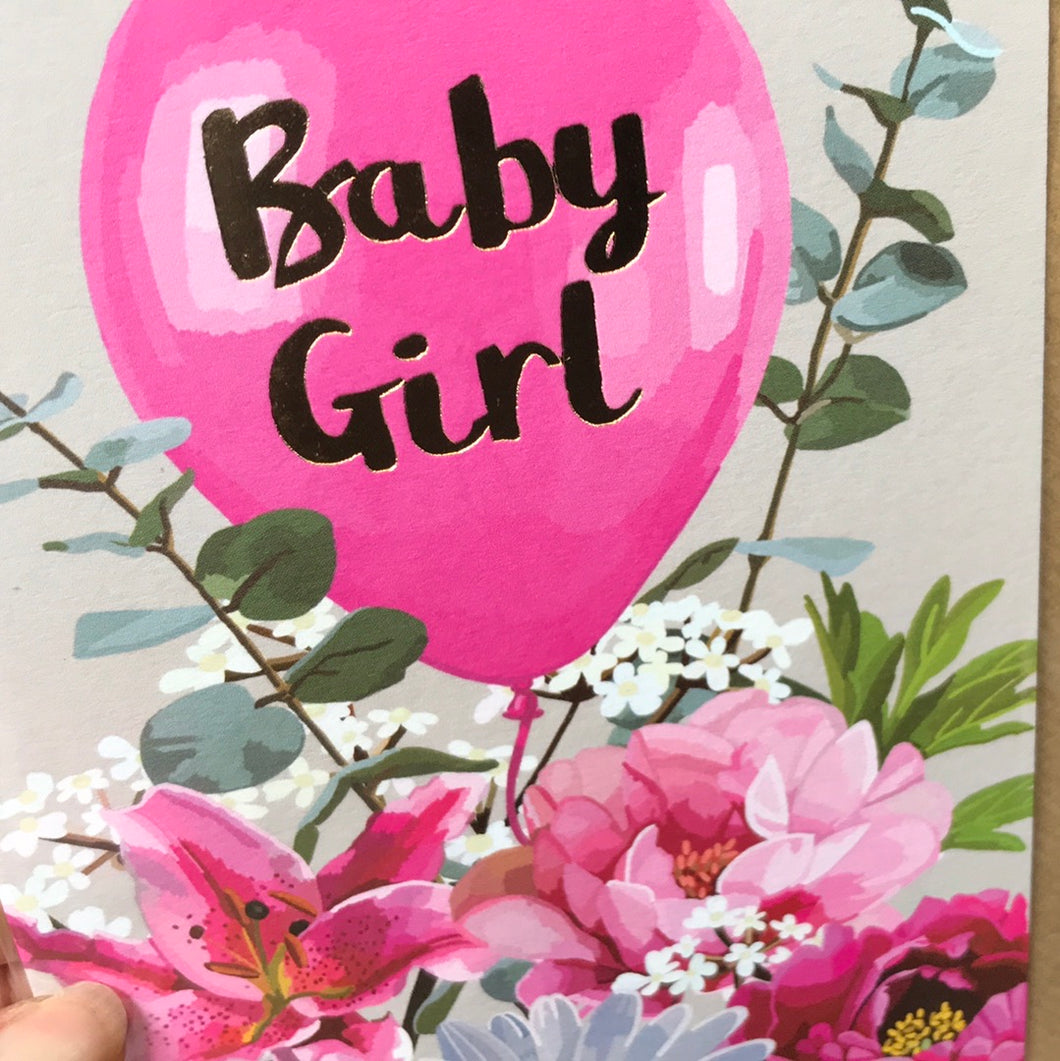 Baby Girl Card