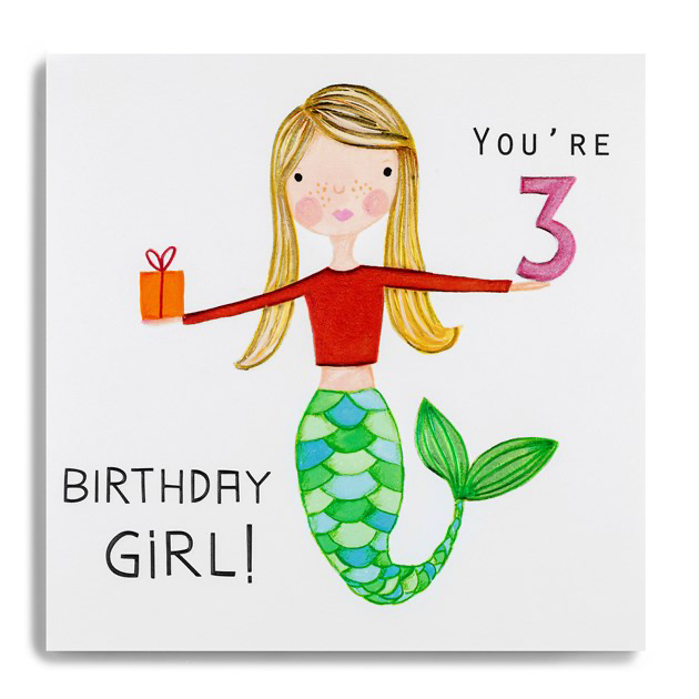 3rd Birthday Card