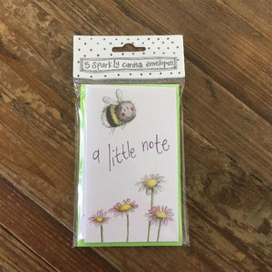 Bee Note Cards (Pack of 5)