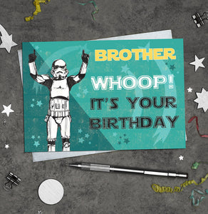 Brother Birthday Card