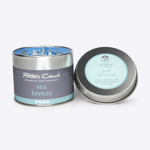 Sea Breeze Scented Candle in a Tin